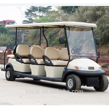 2016 electric 8 lugares carro de golfe retro antigo